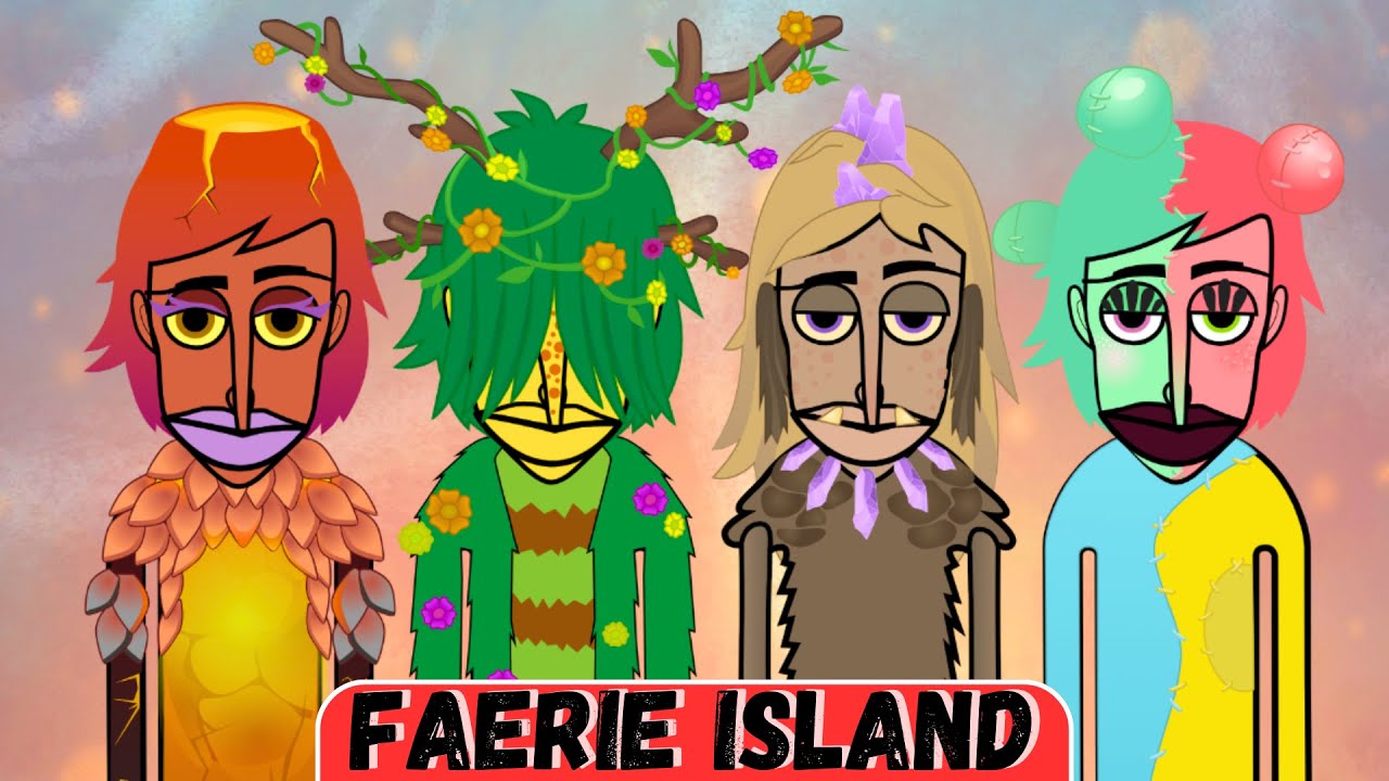 MonsterBox: Faerie island with RARE ffidyll , all monsters !  incredibox mod msm