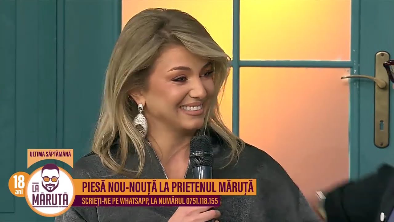 Codruța Filip, piesa nou-nouță la prietenul Măruță