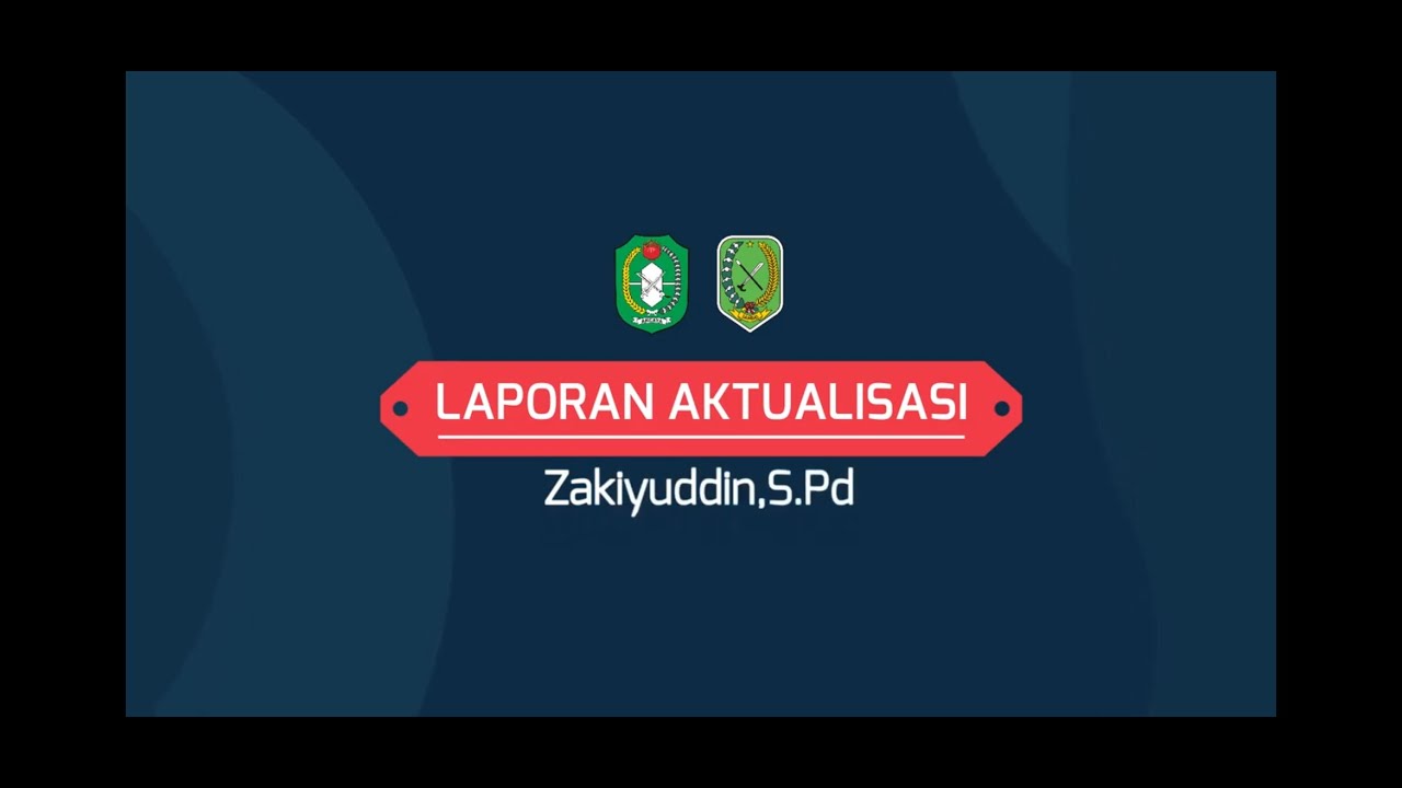 LAPORAN AKTUALISASI ZAKIYUDDIN, S.Pd || LATSAR CPNS ANGKATAN CXXVIII PROV. KALBAR KAB.SAMBAS TH 2021