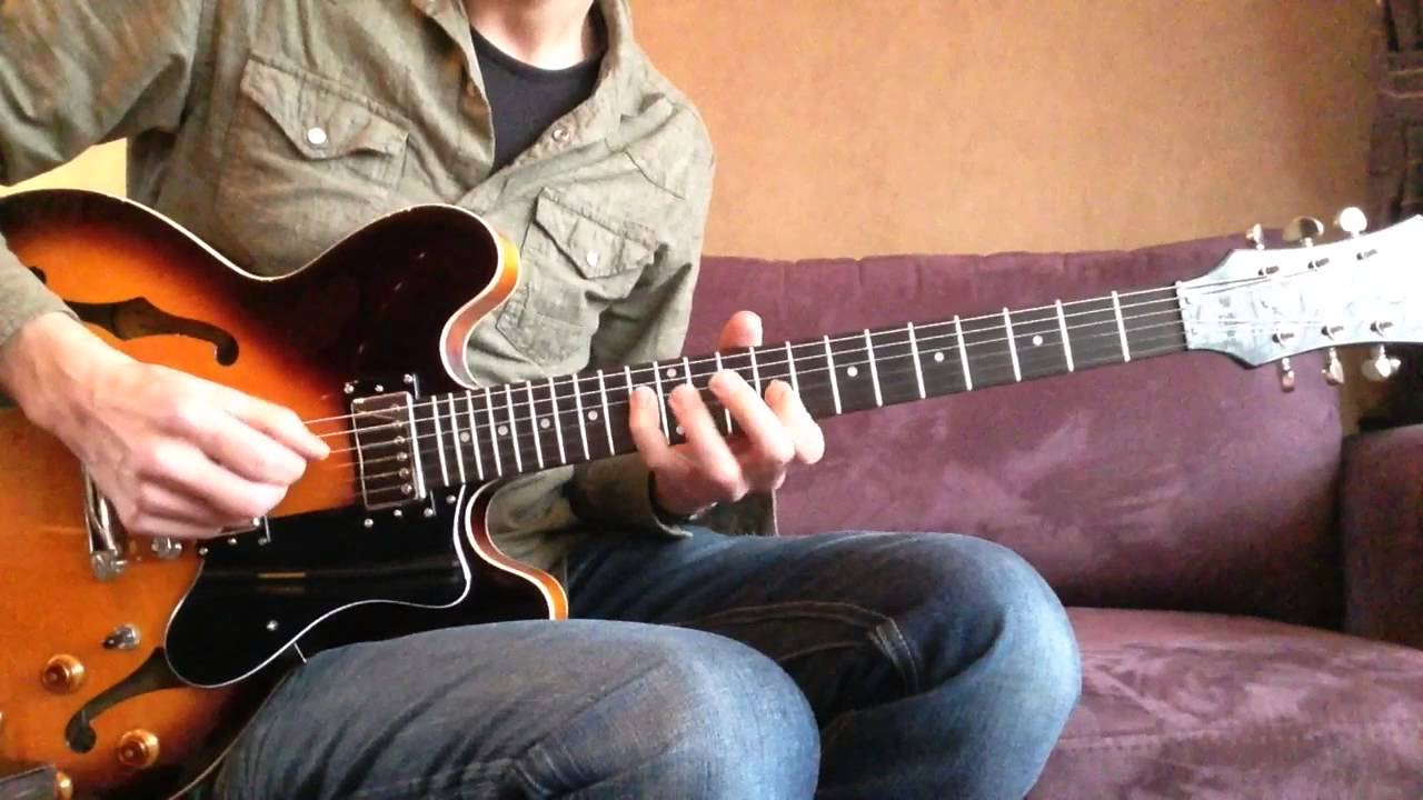 Double stop blues licks - 4ths in the pentatonic scale - Klaus Crow