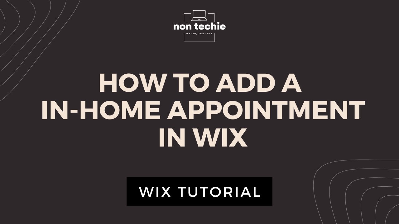 How to Create a Home Based Appointment in Wix Appointments | Wix Tutorial 2025