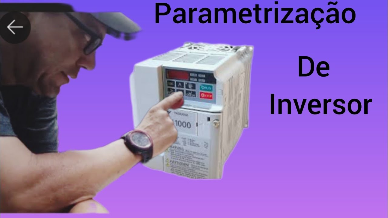 Como parametrizar inversor de frequência
