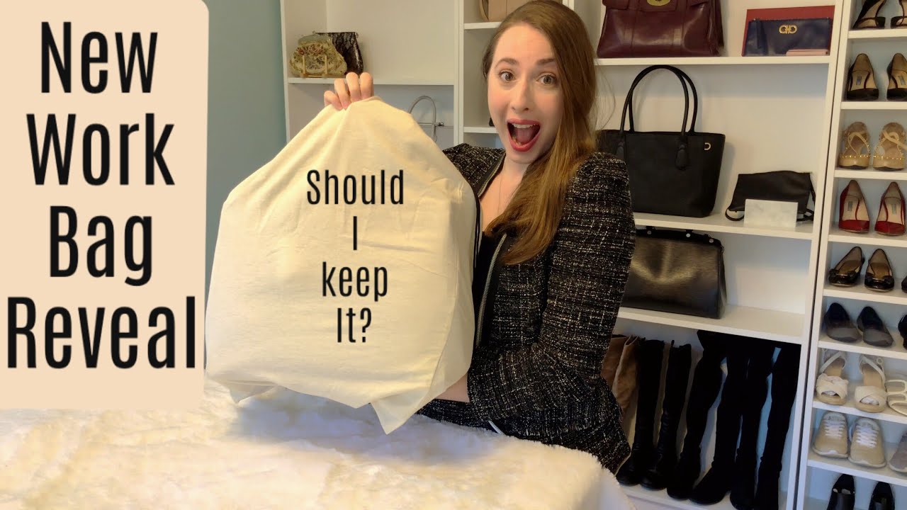 New Luxury Handbag Reveal | Should I keep it? | Prada Large Galleria Work Tote | Tradesy