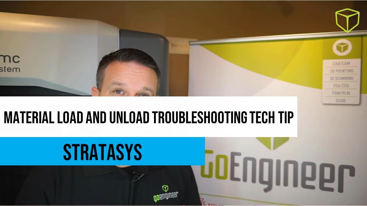 Stratasys — Технический совет по устранению неполадок при загрузке и выгрузке материалов