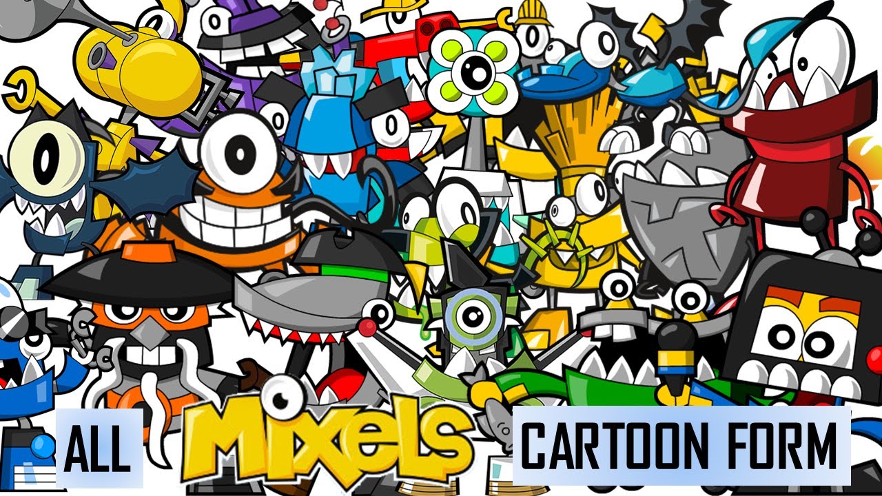 Meet ALL LEGO Mixels! - Cartoon