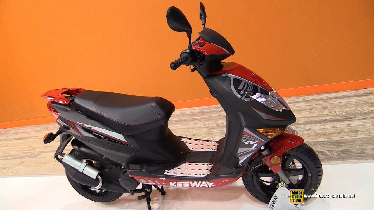 2015 Keeway RY6 50 Sport Scooter - Walkaround - 2014 EICMA Milan Motorcycle Exhibition