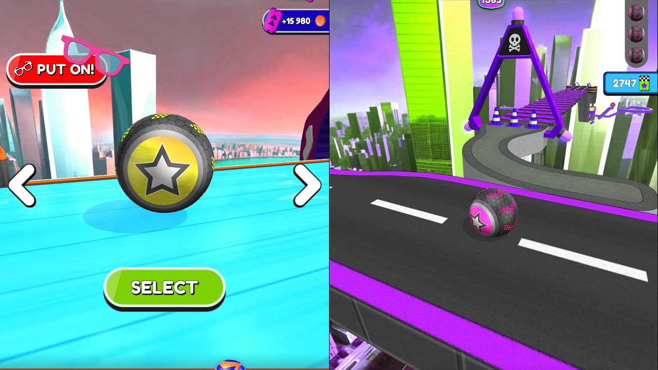 Going Balls Speedrun Challenge Vs Reverse Balls Speedrun Walkthrough Gameplay