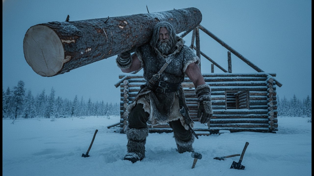 Can a 7-Foot Giant Survive -80°C? (Extreme Arctic Building)