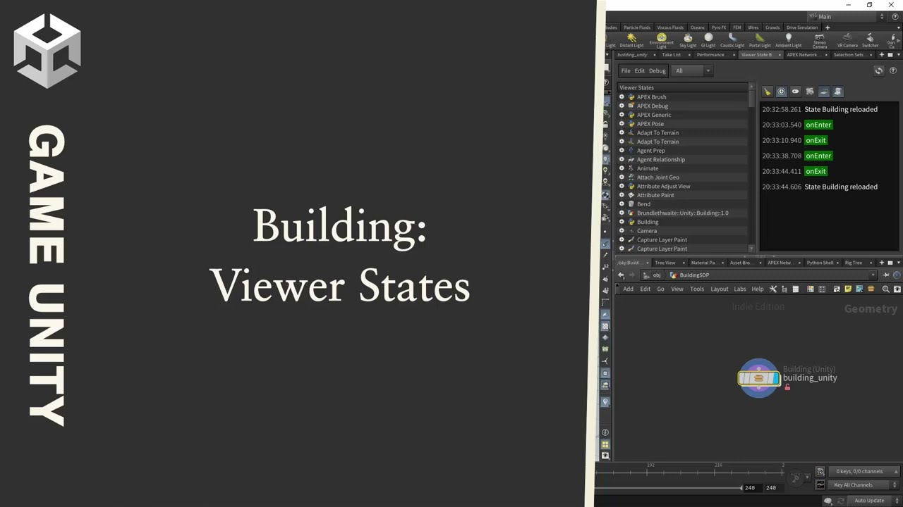 Game Prototype BUILDING 004 Viewer State