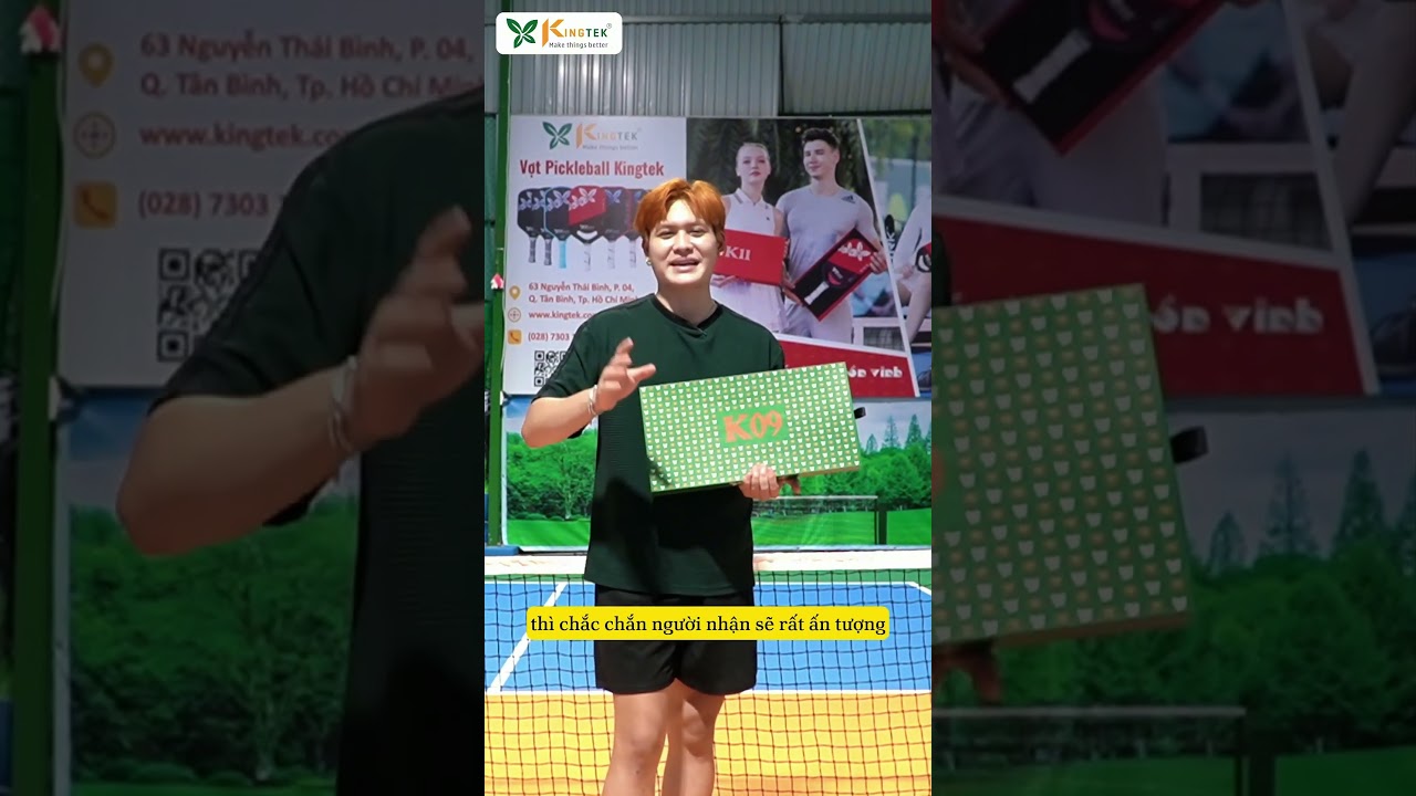 MỞ HỘP CHI TIẾT VỢT PICKLEBALL KINGTEK K09