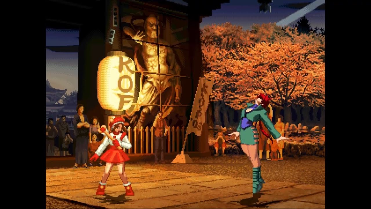 M.U.G.E.N. Clara Hananokoji KOFA Battles - Shermie (Falcon Rapper)