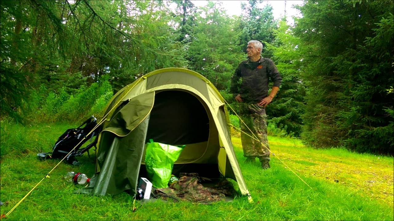 Carron Valley wildcamp, bushcraft, Hiking, Scotland