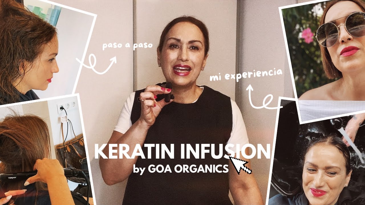 Mi EXPERIENCIA con KERATIN INFUSION de GOA ORGANICS y el PASO a  PASO