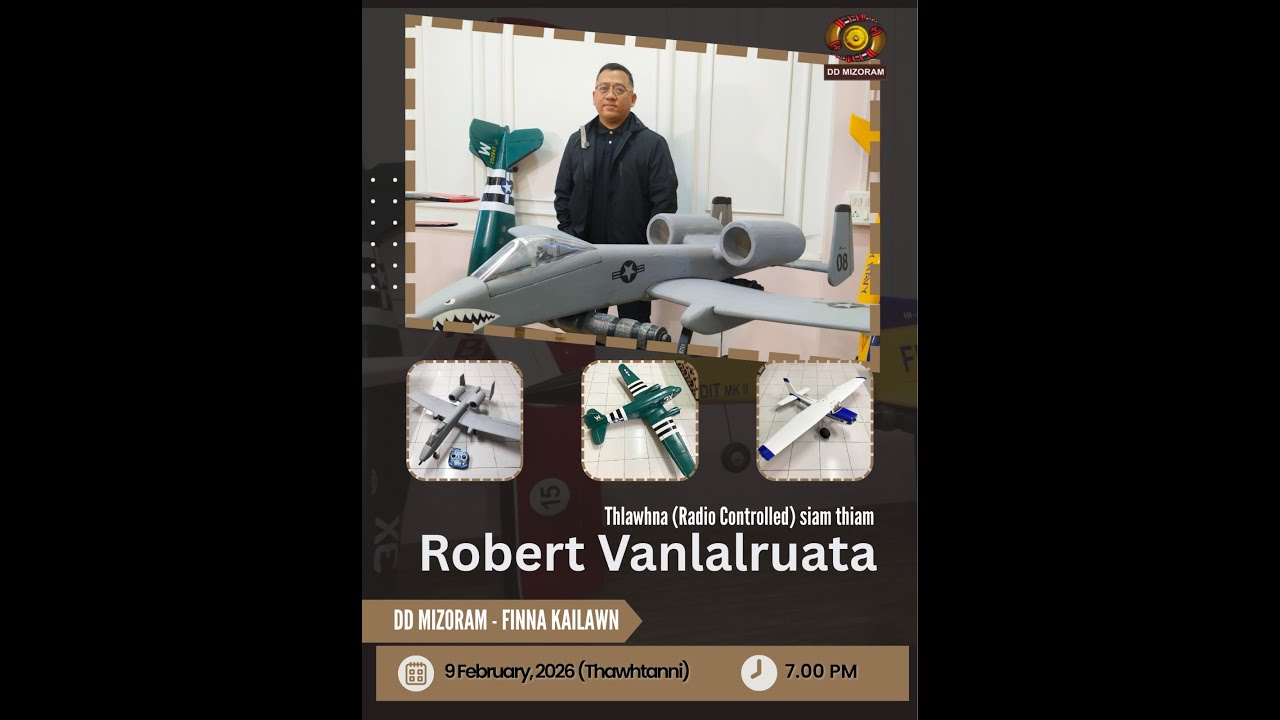 Finna kailawn - Robert Vanlalruata, Thlawhna Radio Controlled siam thiam
