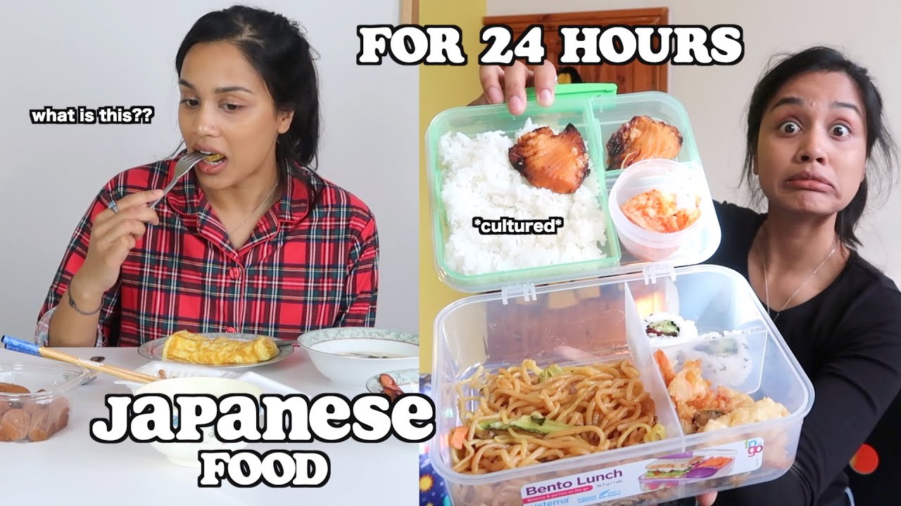i only ate japanese food for 24 hours | clickfortaz