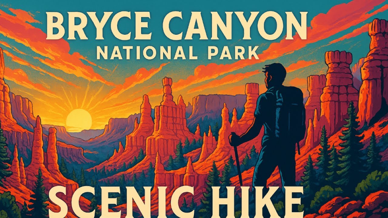 Bryce Canyon Hike — Full 4-Hour Real-Time 4K Experience | From Inspiration to Sunrise Point