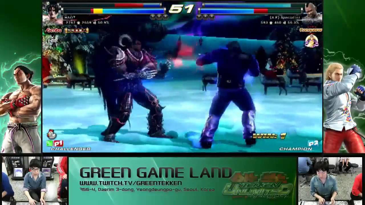 Tekken Tag 2 Unlimited Hao (Kazuya/Devil Jin) vs Specialist (Kazuya/Bruce)
