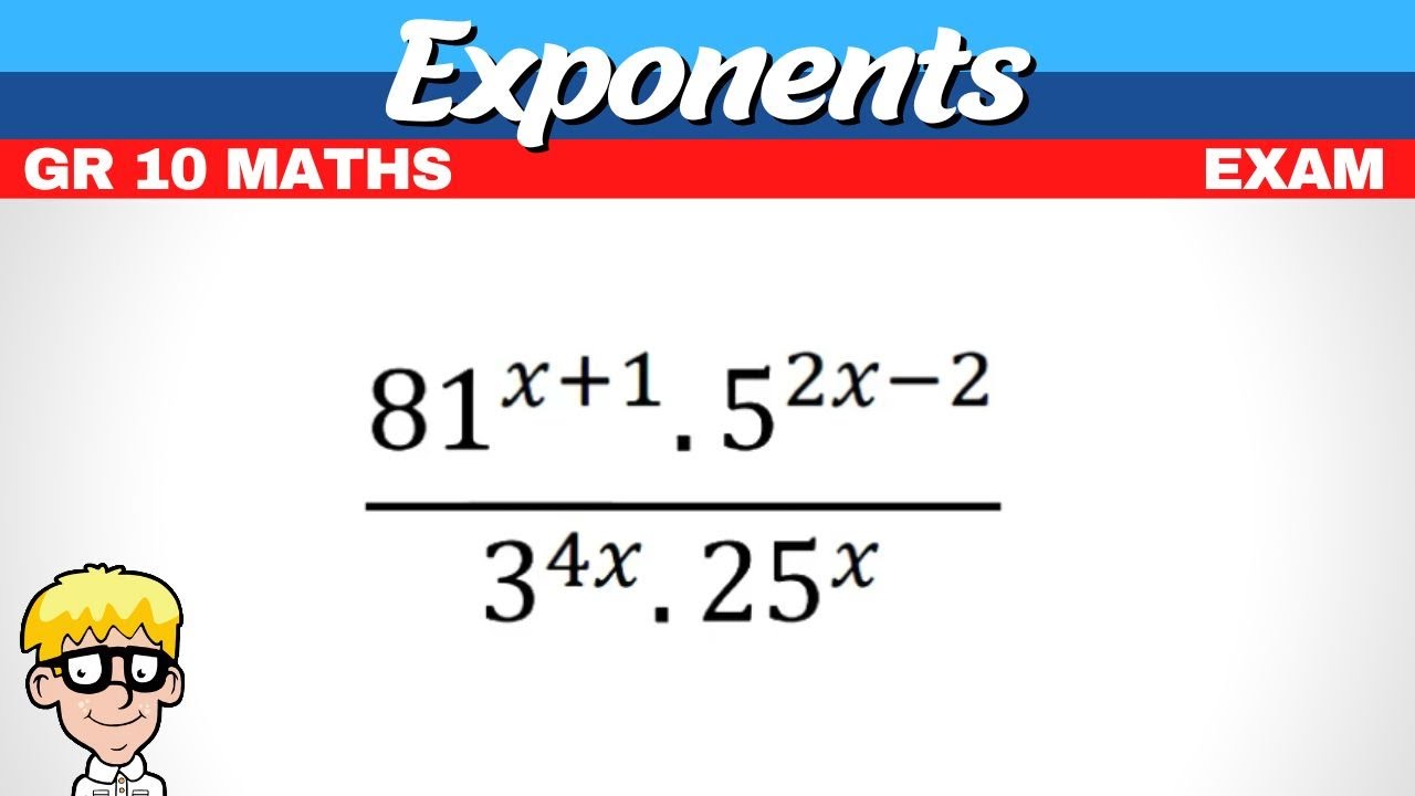 Exponents Grade 10: Prime Number Exam Question