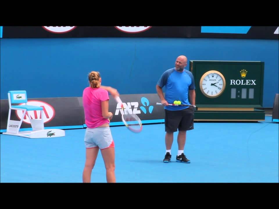 Petra Kvitova AO13 practice
