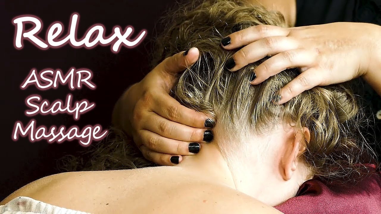 ASMR Scalp Massage by Professional Massage Therapist,  Whispering & Hair Sounds for Sleep