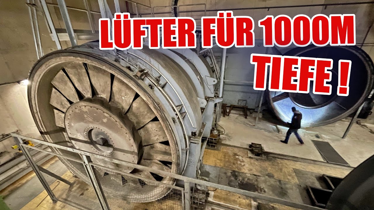 LOSTPLACE : OHNE DIESE LÜFTER WÄREN TAUSENDE BERG- ARBEITER ERSTICKT !😳 BERGBAU | ItsMarvin
