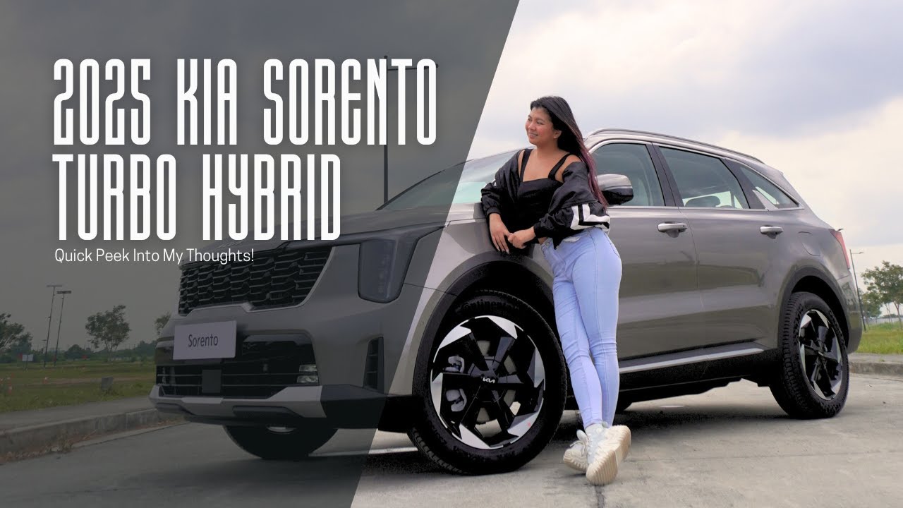 Взгляните на Kia Sorento Turbo Hybrid 2025 года!