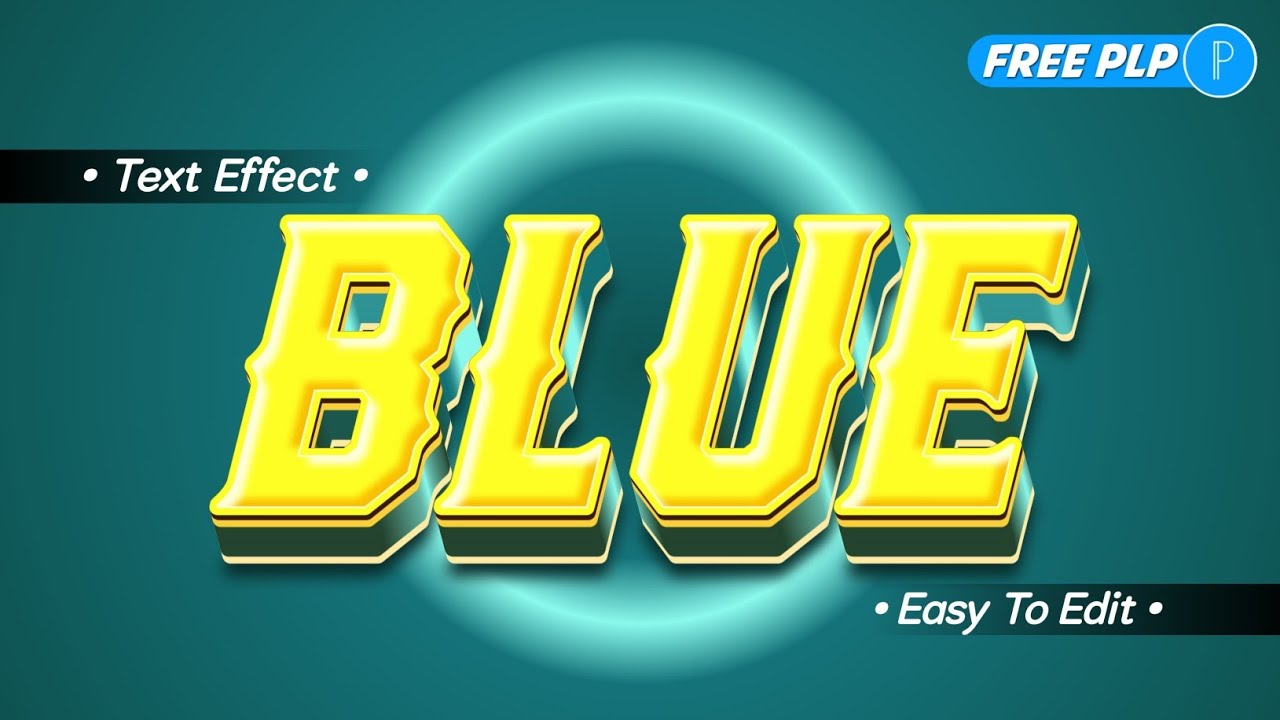 How To Make Blue Text Effect in PixelLab | 💯% Free PixelLab PLP File (On Smartphone)