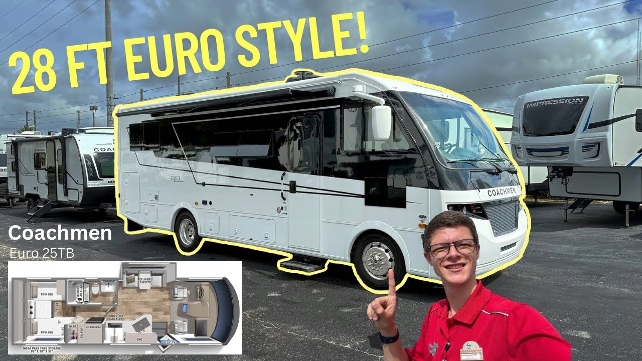 Compact Class A That Fits Everywhere! | 2026 Coachmen Euro 25TB Tour!