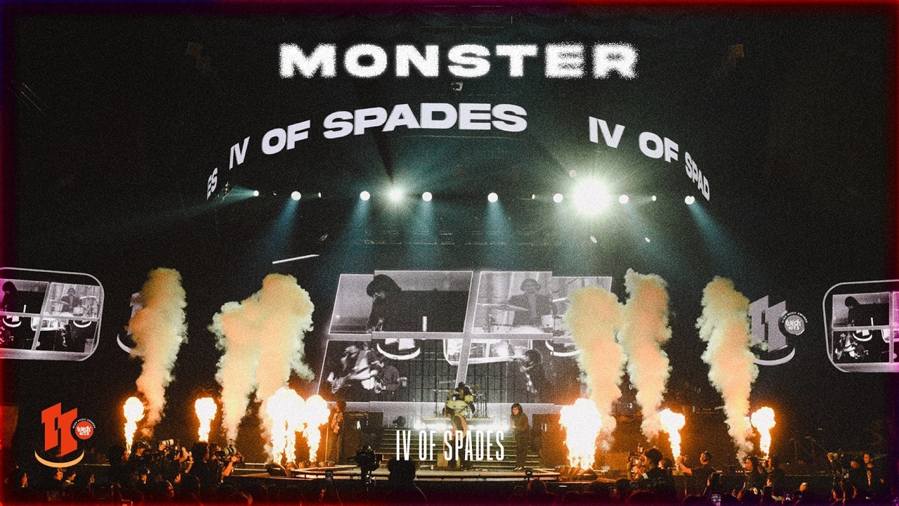 Zesp&oacute;ł IV of Spades wykonuje utw&oacute;r &bdquo;Monster&rdquo; NA ŻYWO w radiu Wish 107.5