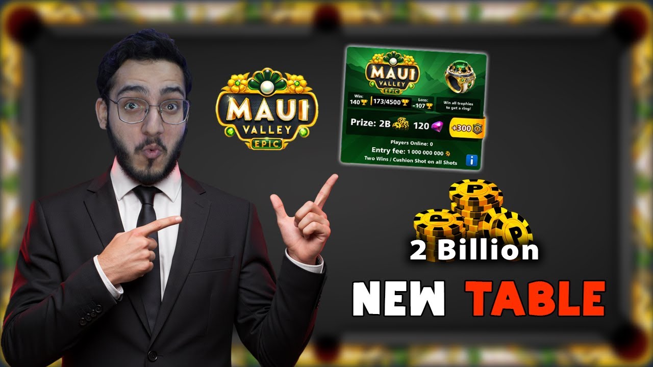 NEW 2 BILLION EPIC TABLE IN 8 BALL POOL 😱‼️