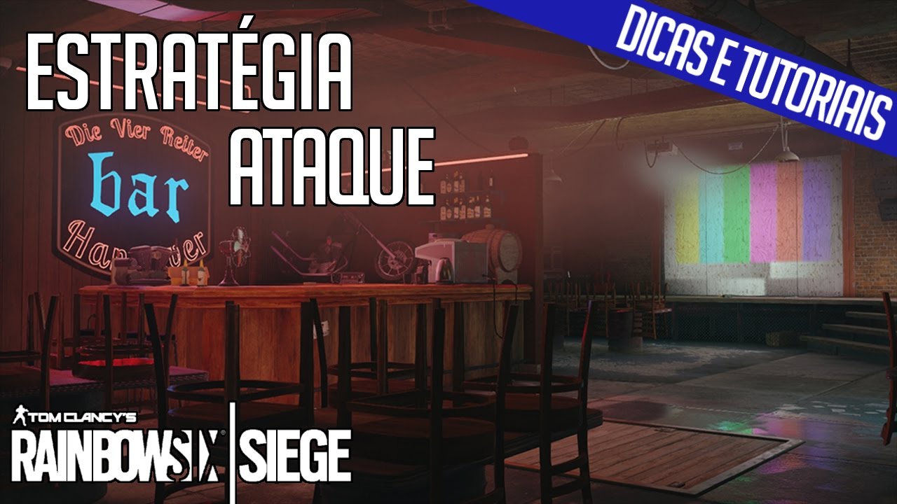 RAINBOW SIX SIEGE - DICAS DE ESTRATÉGIA: CASA DE CAMPO (ATAQUE)