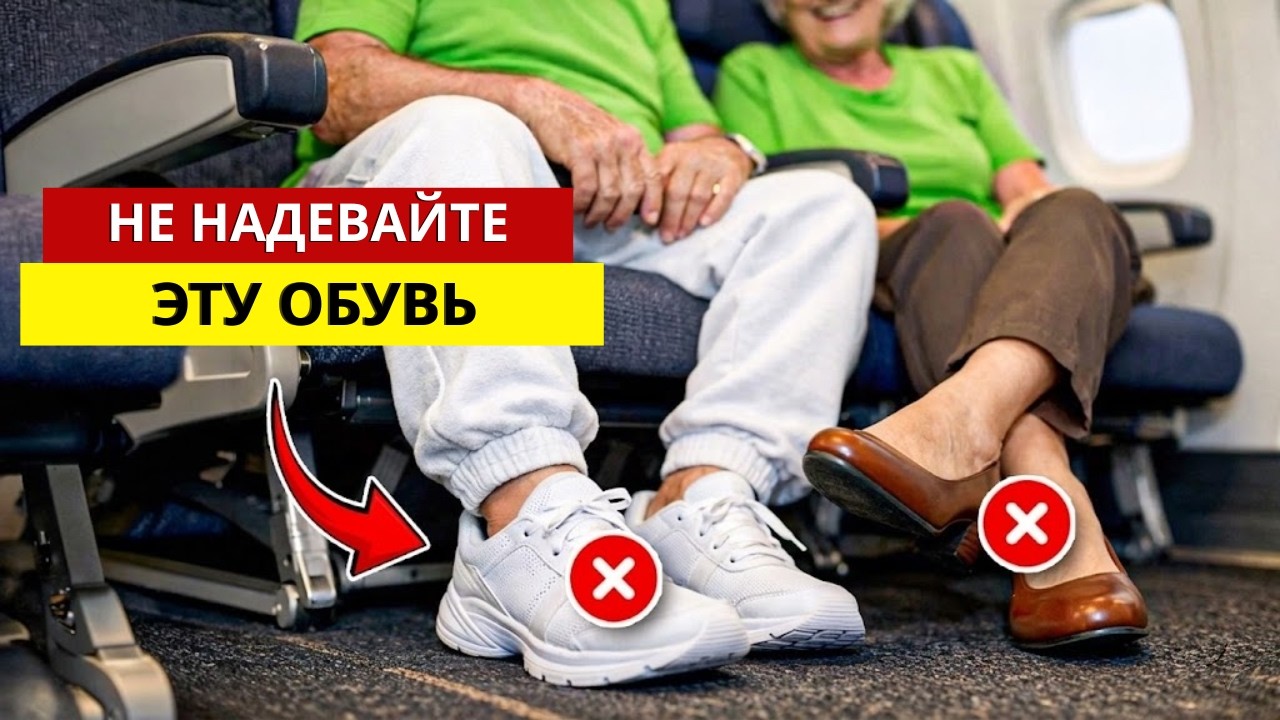 Худшая обувь для перелёта (бортпроводники объясняют почему)