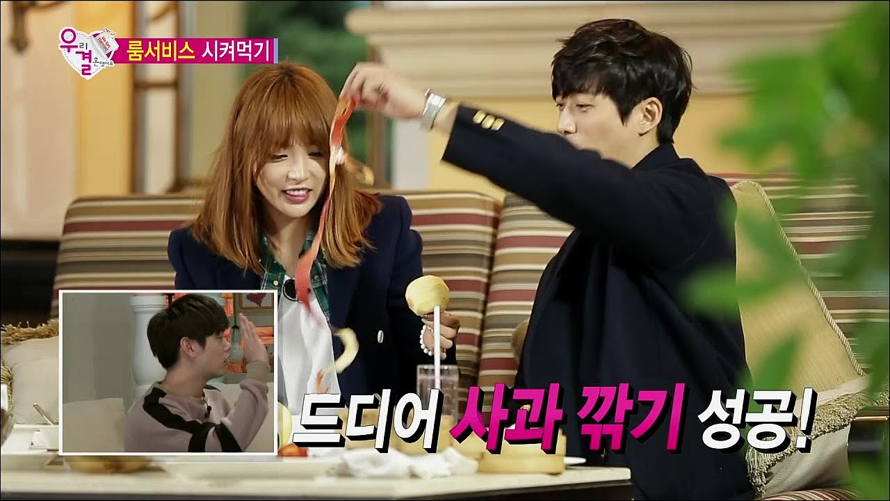 【TVPP】Hong Jin Young - Peel An Apple, 홍진영 - 인간 승리(!) 그 놈의 사과 깎기가 뭐기에! @ We Got Married