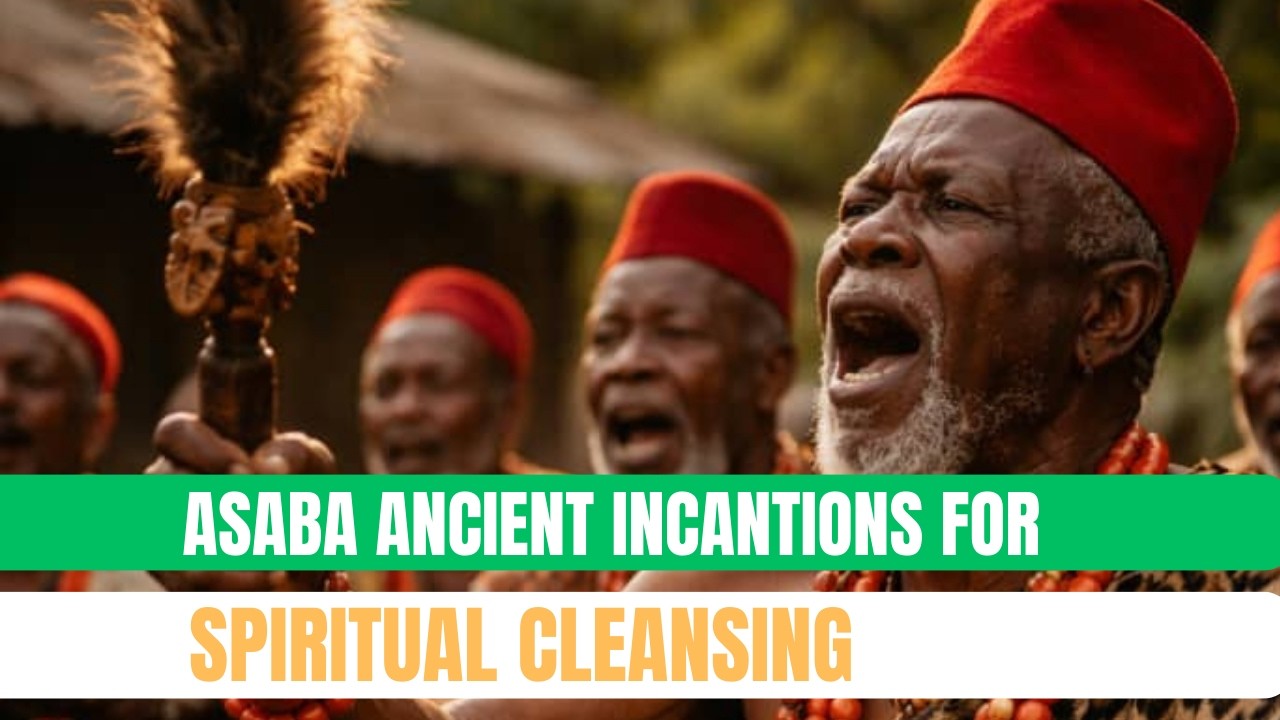 Asaba Culture Ancient incantations for Spiritual Cleansing