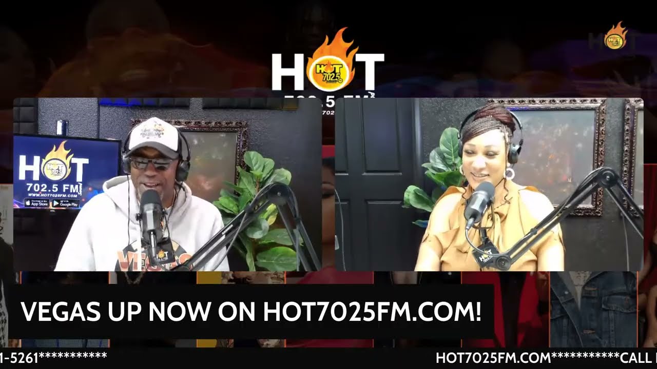 VEGAS UP NOW WITH BONAFIED100 LIVE ON HOT7025FM.COM! Ep.55