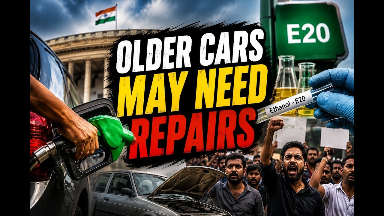 E20 Petrol Row Deepens: Govt Admits Older Cars May Need Repairs | 100-Octane Demand Surges