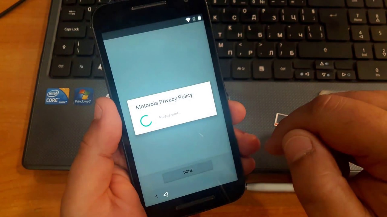 Motorola XT1541 Remove google account bypass frp lock.
