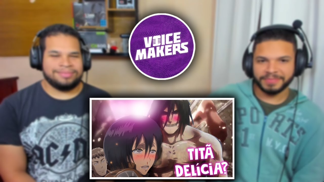 TITÃ DE SOCAGEM - Socão nos Titãs (Paródia Redublagem)| Voice Makers