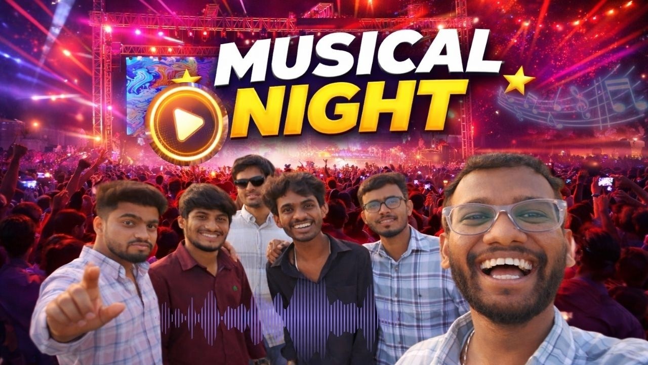 MUSICAL NIGHT at CBIT College | #cbit #viral #musicalnight #vlog #youtubevideo #youtubechannel