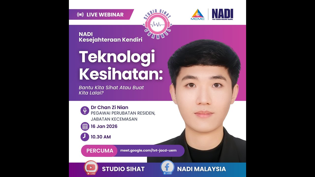 Teknologi Kesihatan: Bantu Kita Sihat Atau Buat Kita Lalai?  | W116
