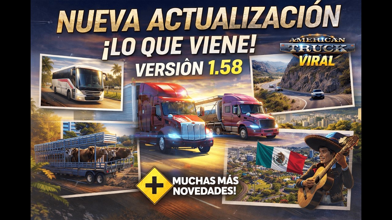 ¡ATS 1.58 CAMBIÓ PARA SIEMPRE! 😲 El regreso de la RUTA 66 y nuevas FÍSICAS realistas + DLC