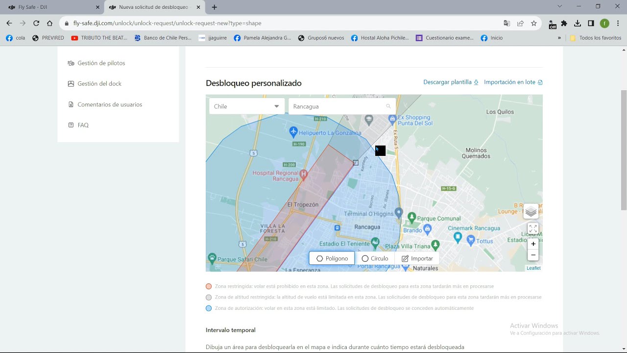 COMO DESBLOQUEAR ZONA GEO   DJI