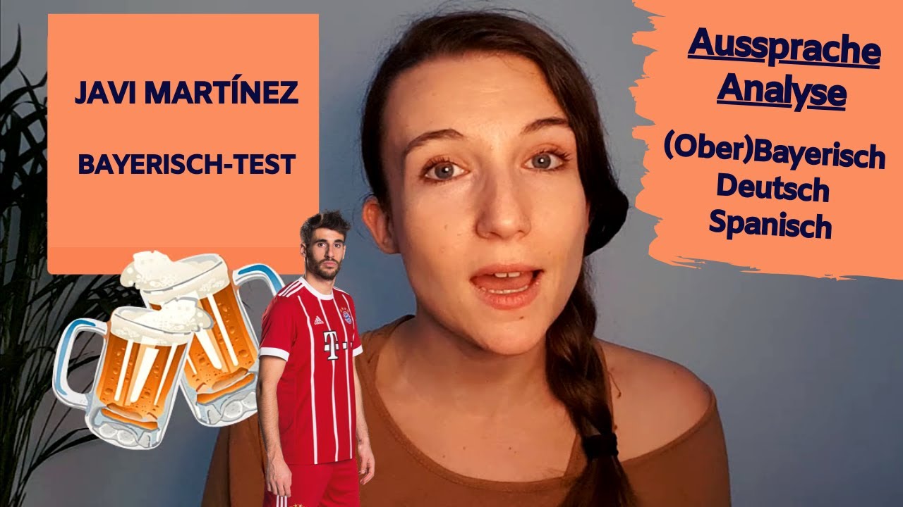 Deutsche Aussprache Analyse Javi Martínez - Bayerisch Deutsch Spanisch Aleman Español Reaction Video