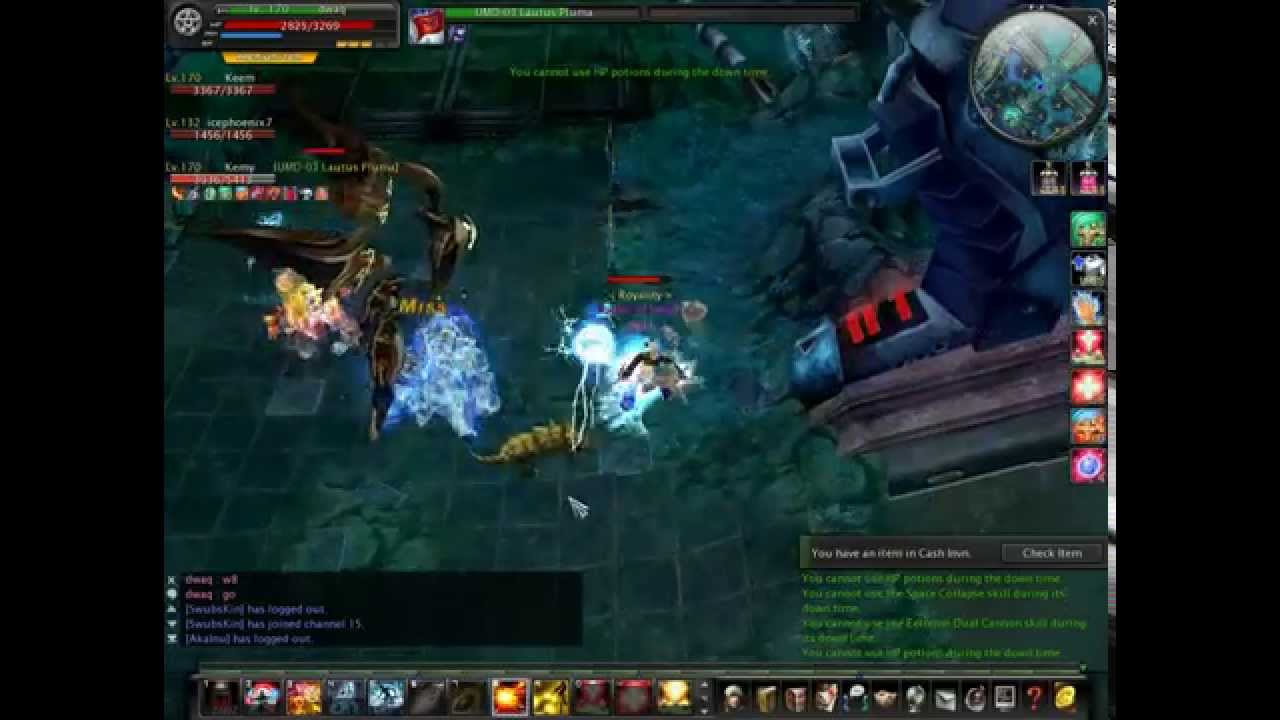 UMD-03 Lautus Pluma DUO ( Kemy WA + dwaq WI lvl170 ) on CabalEU