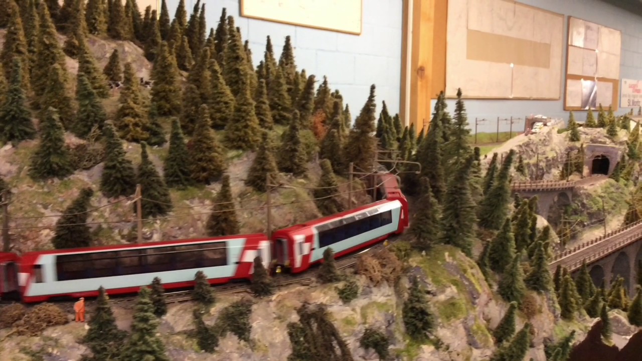 MECL Bemo Trailer Langenthal Modelleisenbahn 2017