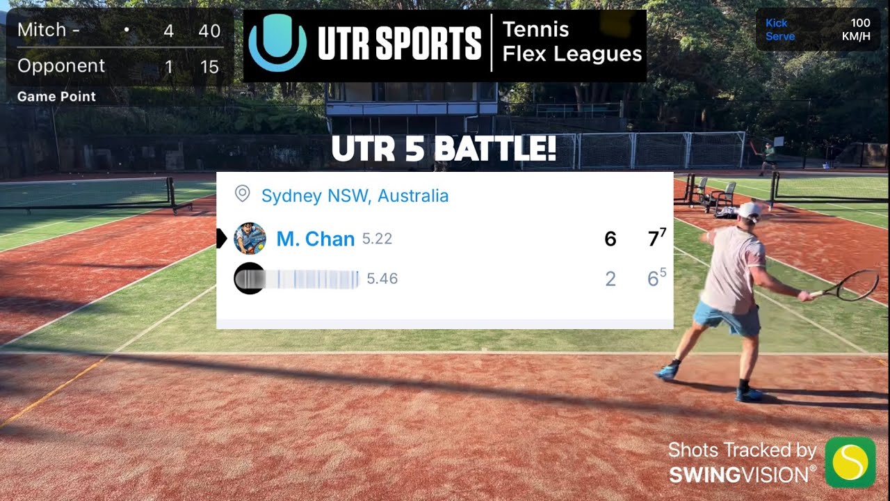 UTR 5 | Singles Comp | Tennis Flex Leagues - Oct/Nov 2025 Round 3