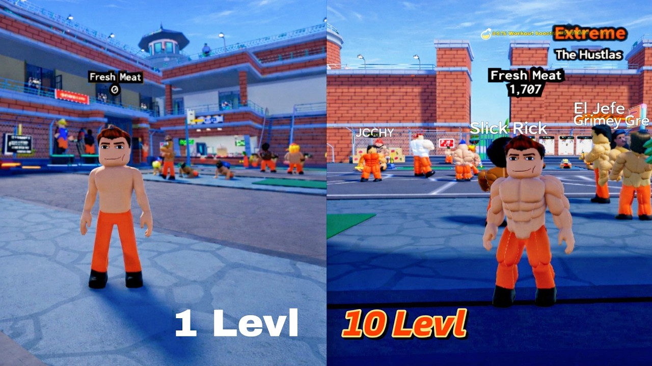 Roblox Prison Pump — From Zero to MAX Strength!