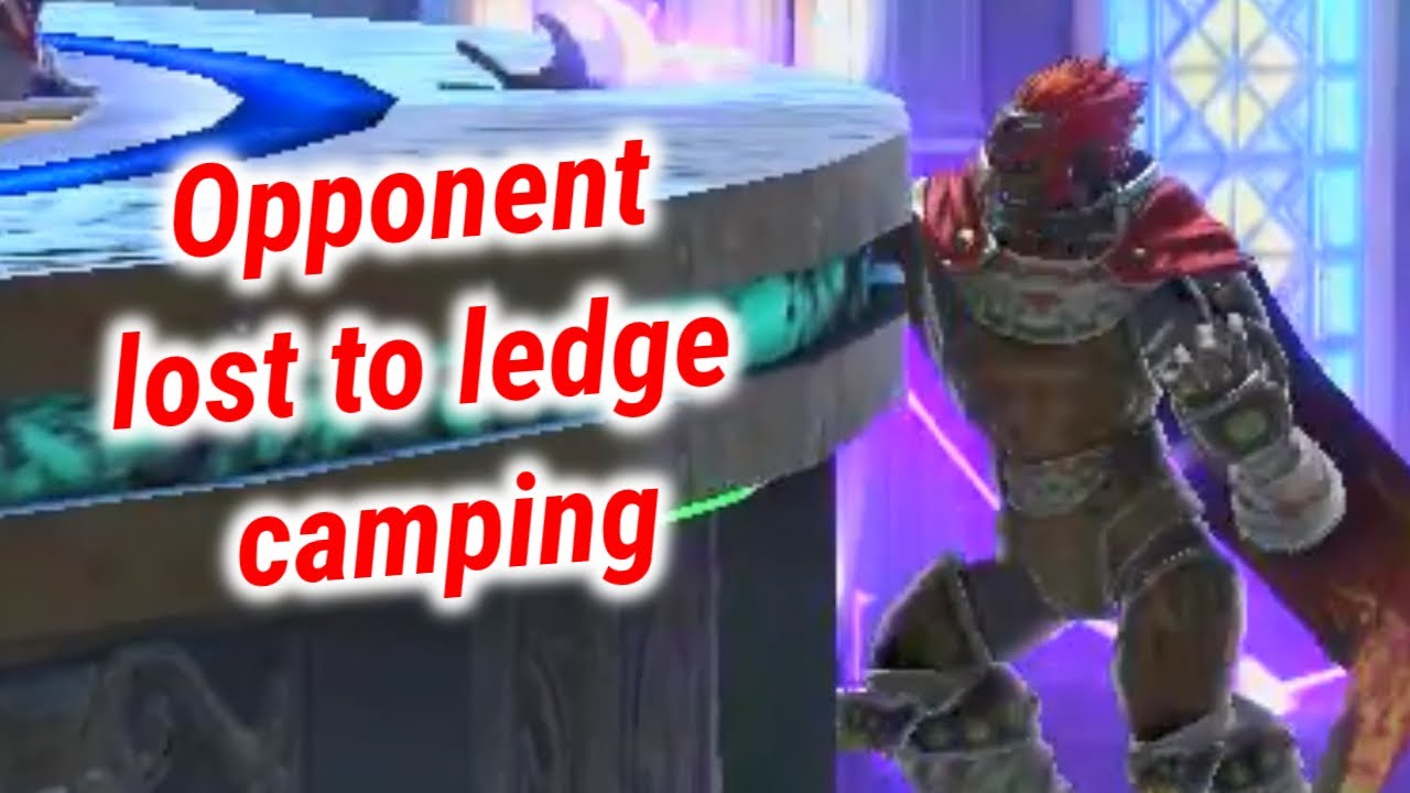 Opponent lost to ledge camping