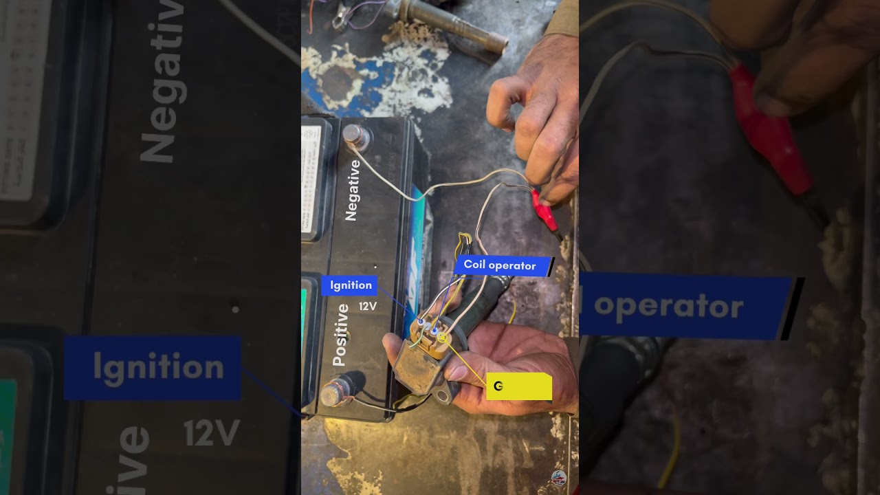 How to check 4 pin ignition coil - Toyota #youtubeshorts #toyota #ignition coil #testing #fyp #camry
