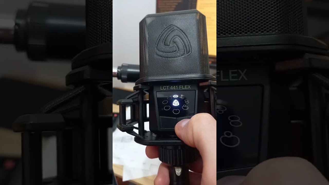 Lewitt LCT 441 Flex shock mount problem and firmware bug